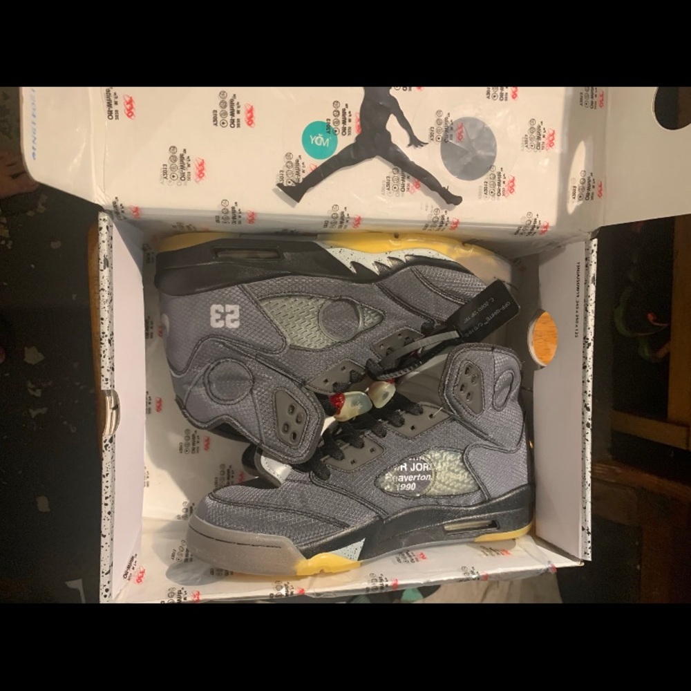 Jordan 5 Off White Size 10
